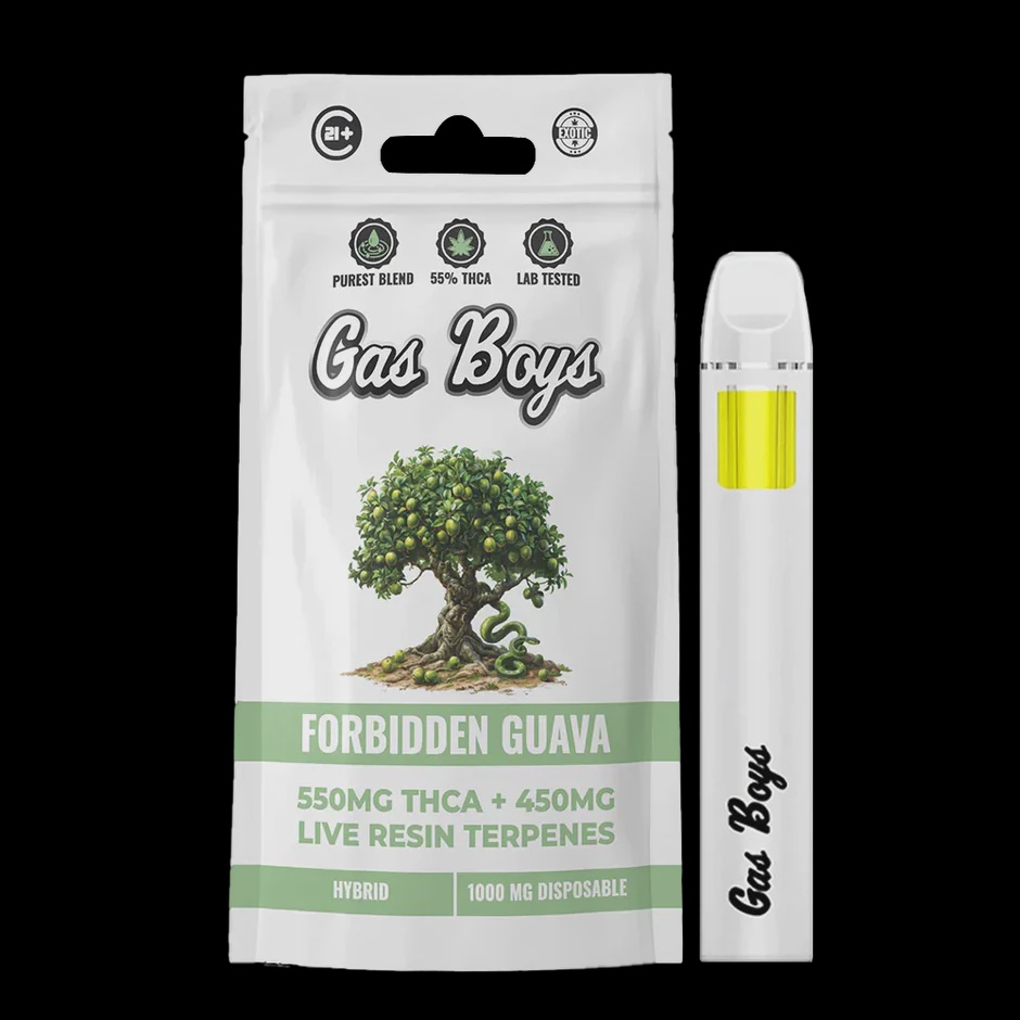 1g THCA Disposable Vape / Forbidden Guava